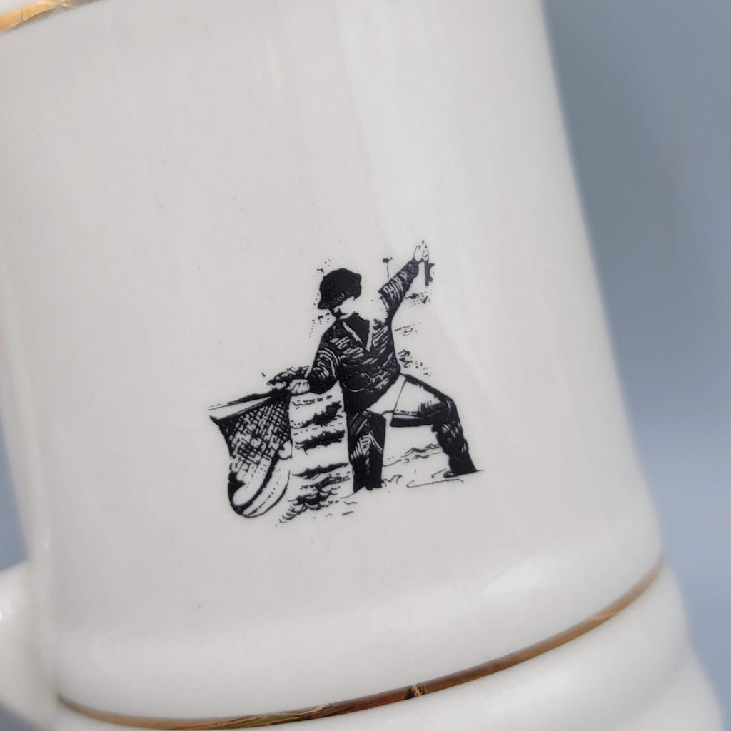 Fish Coffee Mug Rappahannock Mud Works Warrenton Fishing Beer Mug