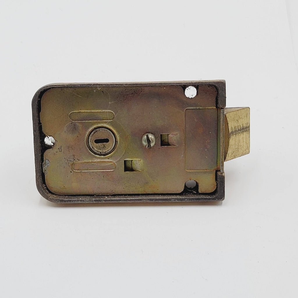 Vintage SKILLMAN Surface Rim Night Latch No Keeper Reclaimed Salvage