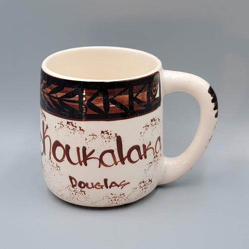 Douglas Coffee Mug Hawaiian Hawaii Souvenir Mug Hand Painted Personalized