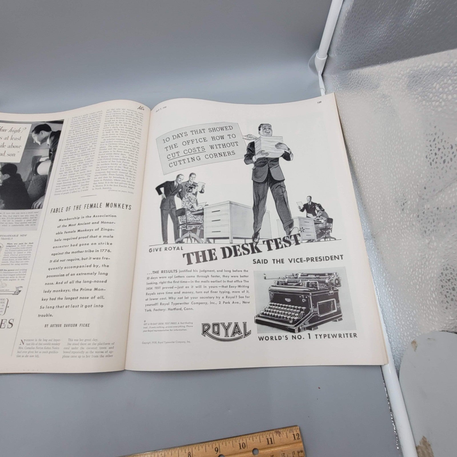 Ken Magazine No 1 Vol 1  April 1938 News Photos Coming WWII Topicality