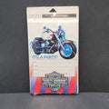 Vintage Contempo Colours Invitations Harley Davidson Party Cards Envelopes NOS