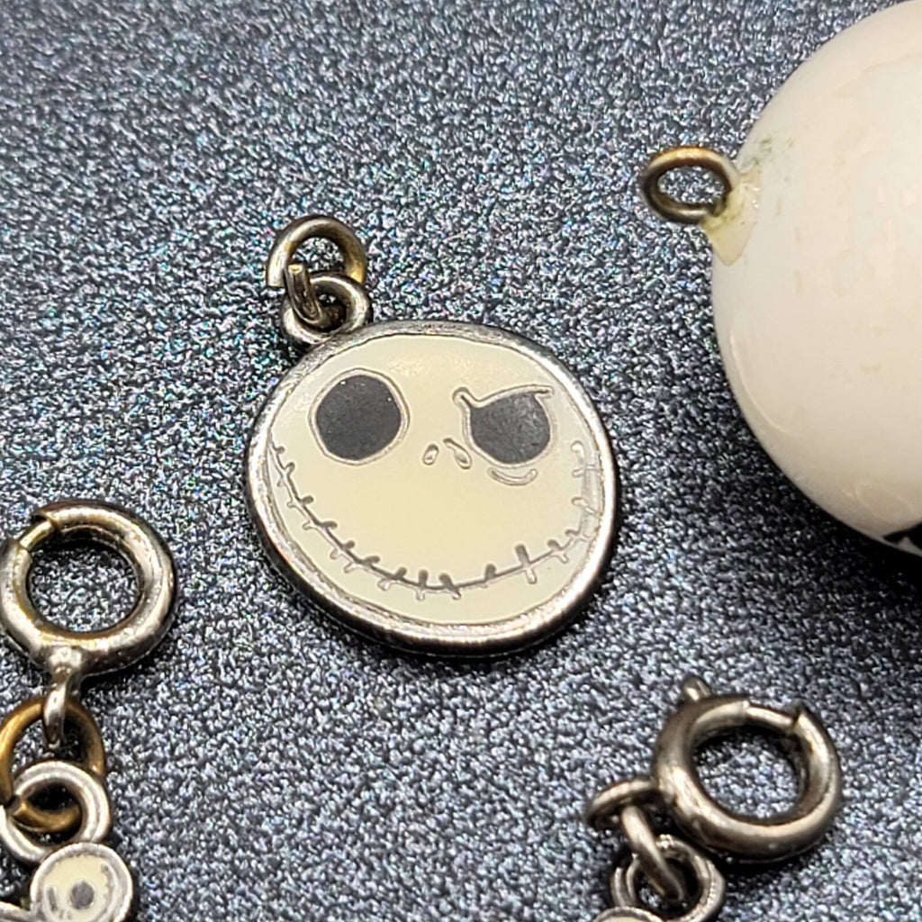 Jack Skellington Charm Lot of 4 Enamel Sally Nightmare Before Christmas