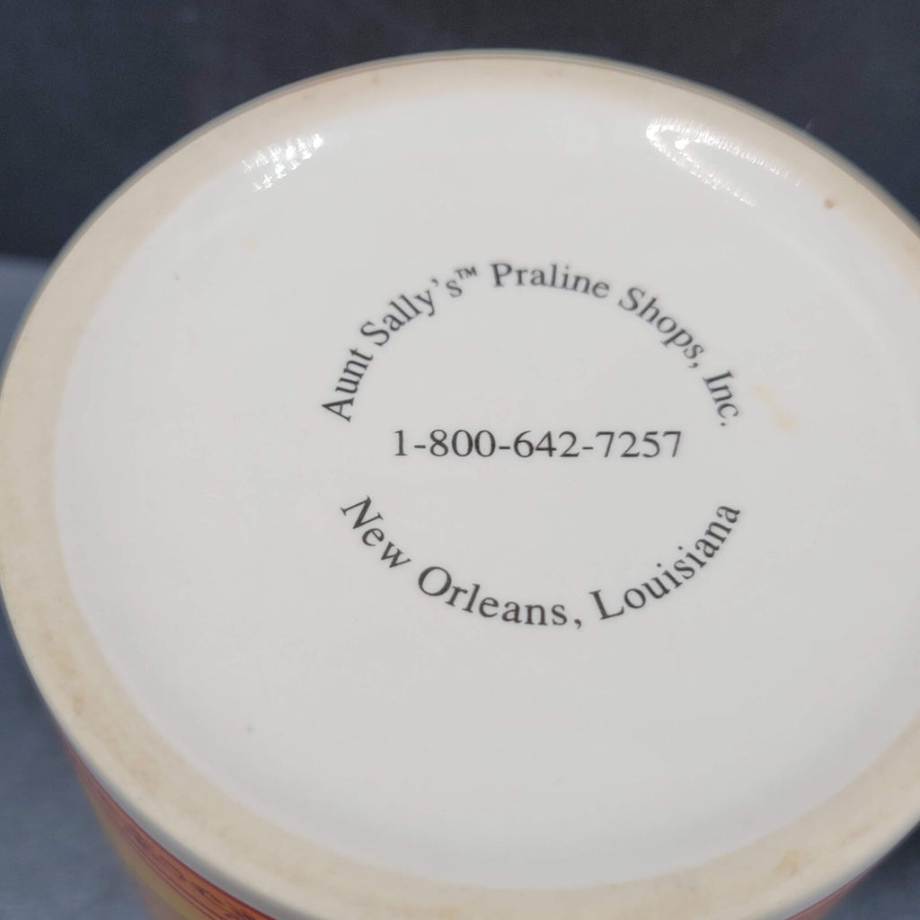 Aunt Sallys Praline Shops of New Orleans Coffee Mug Souvenir Cup