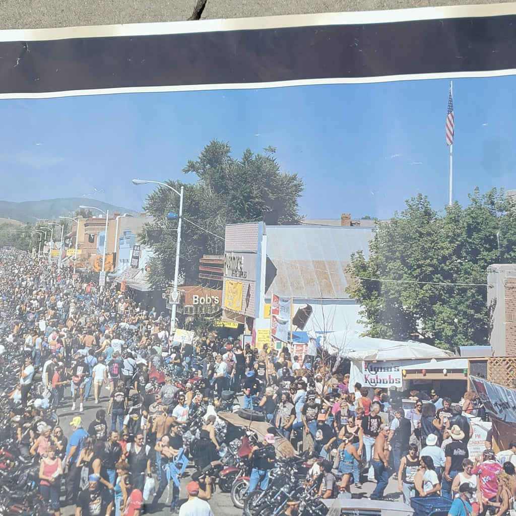 Sturgis Vintage Collectible Poster 1990 50th Anniversary LARGE 5' x 3.5'