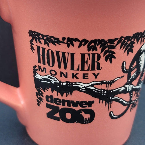 Denver Zoo Coffee Mug Pink Howler Monkey Adopt an Animal Colorado