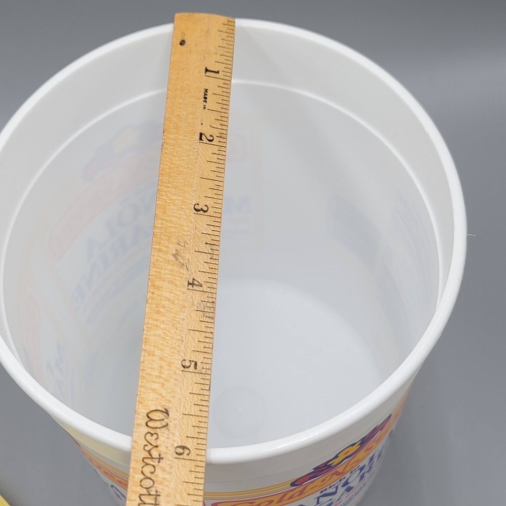 Vtg Plastic MARGARINE Oleo Tub Bowl Container Lid Gregg's Gold n Soft Movie Prop