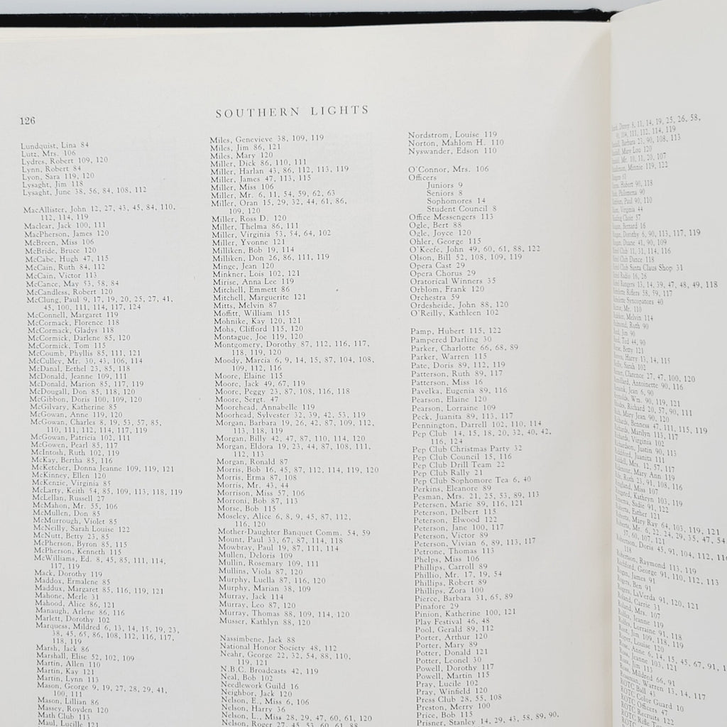 VINTAGE 1937 SOUTH HIGH SCHOOL YEARBOOK SIGNS OF THE ZODIAC
