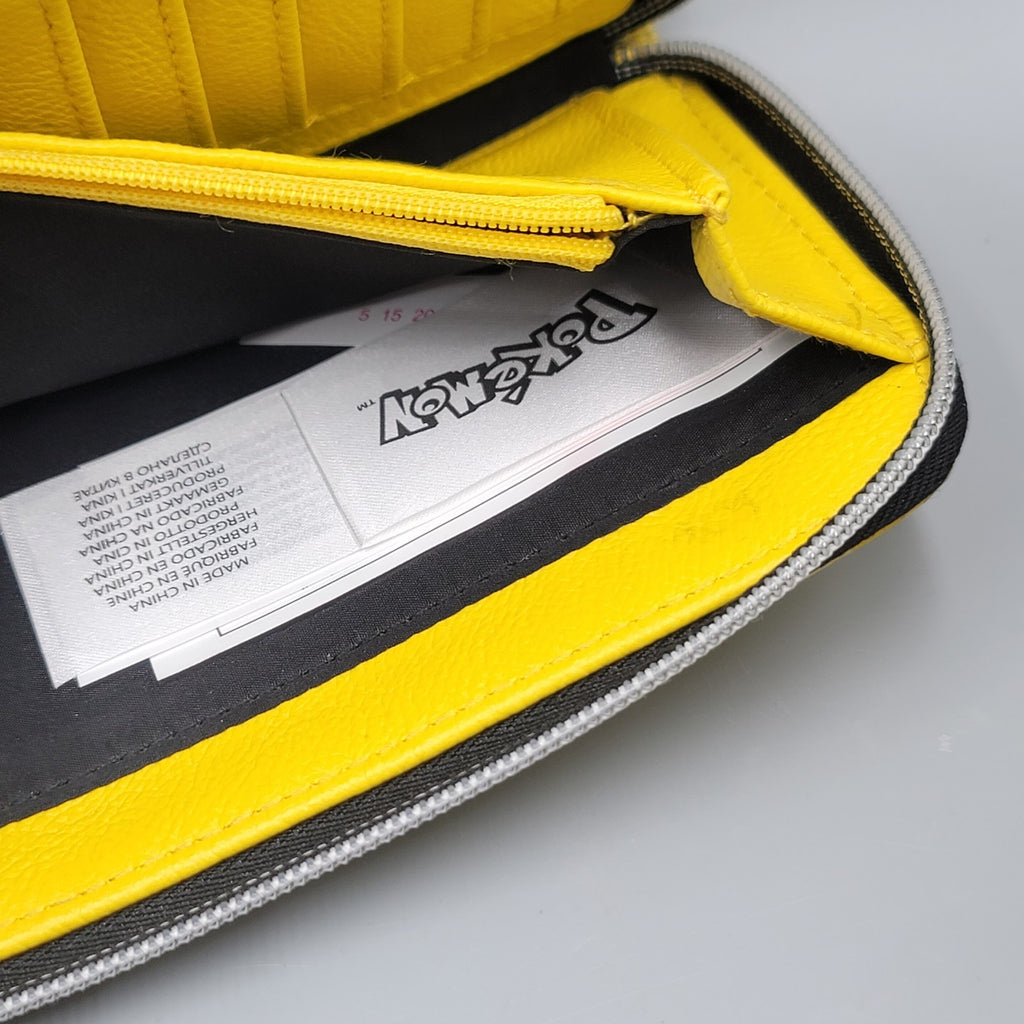 Loungefly Pikachu Zip Around Wallet Yellow Pokemon Cosplay Pre-Owned
