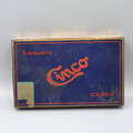 Vintage Cinco Eisenlohrs Cigar Hinged Tobacco Tin 5x8" Tax Stamp