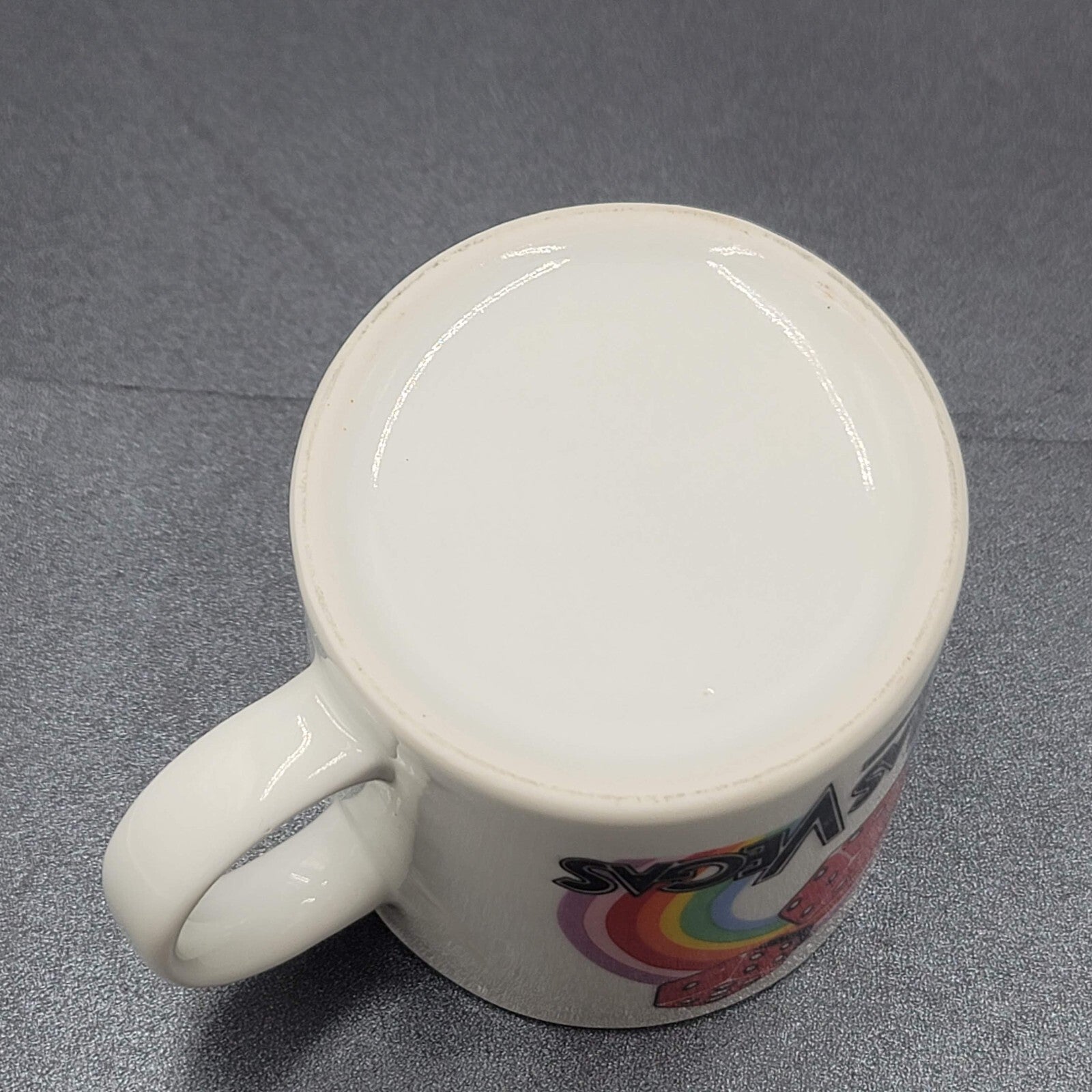 Vintage Las Vegas Nevada Rainbow Coffee Mug Novelty Mugs Casino Souvenir