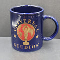 Universal Studios Coffee Mug Cup Navy Red Gold Golden Globe