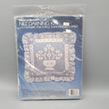 Vintage Red Heart Blue Delft Kit Lace Pillow Kit 5922-04 NOS