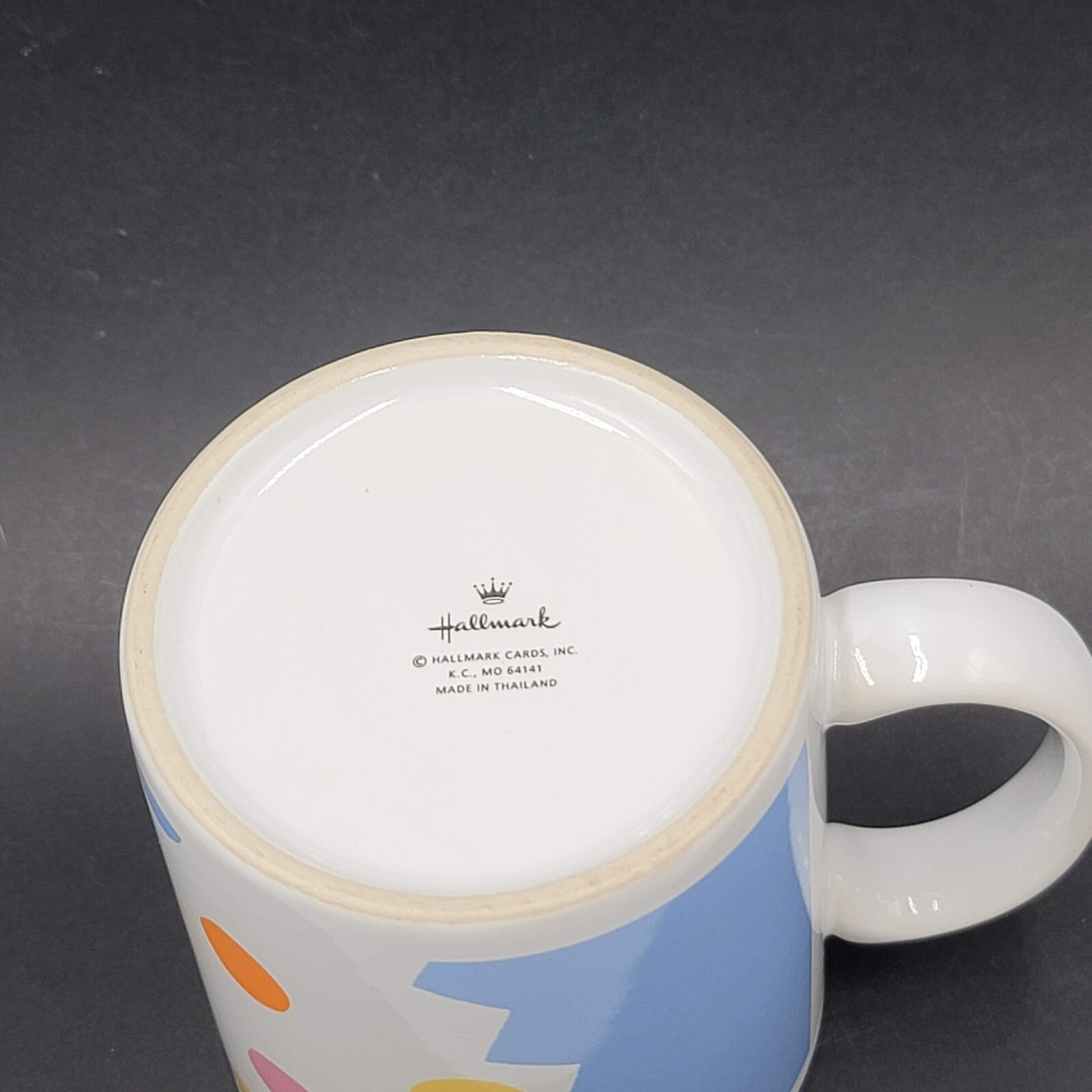 Vintage Hallmark Coffee Mug Cup Wherever You Go Whatever You Do May Luck