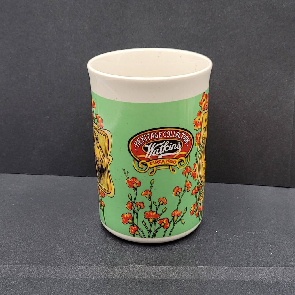Watkins Tooth Powder Coffee Mug Heritage Collection 1992 Vintage Collectable