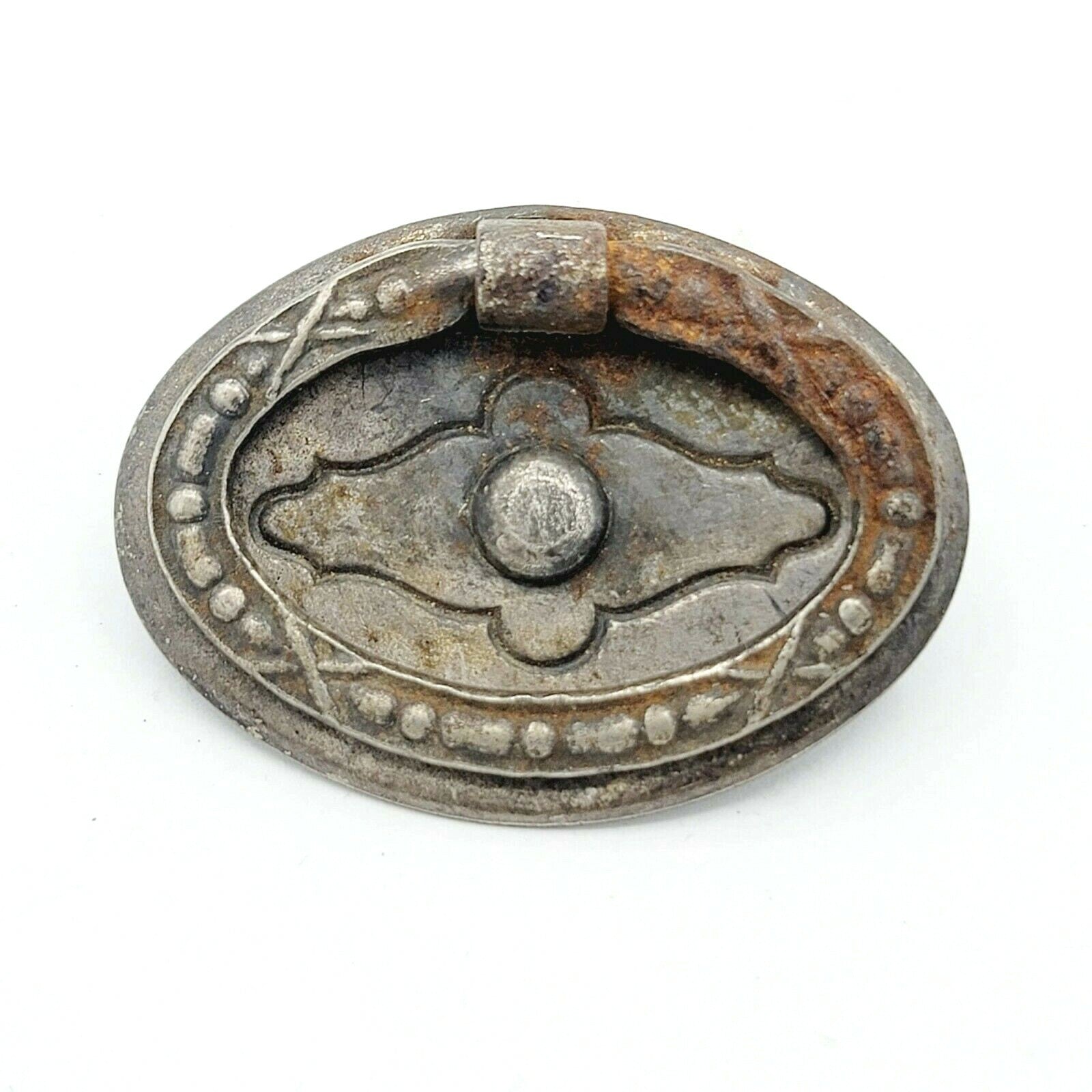 Vintage Steel Drawer Pull Handle Salvage Hardware SINGLE ONLY 2 1/8"