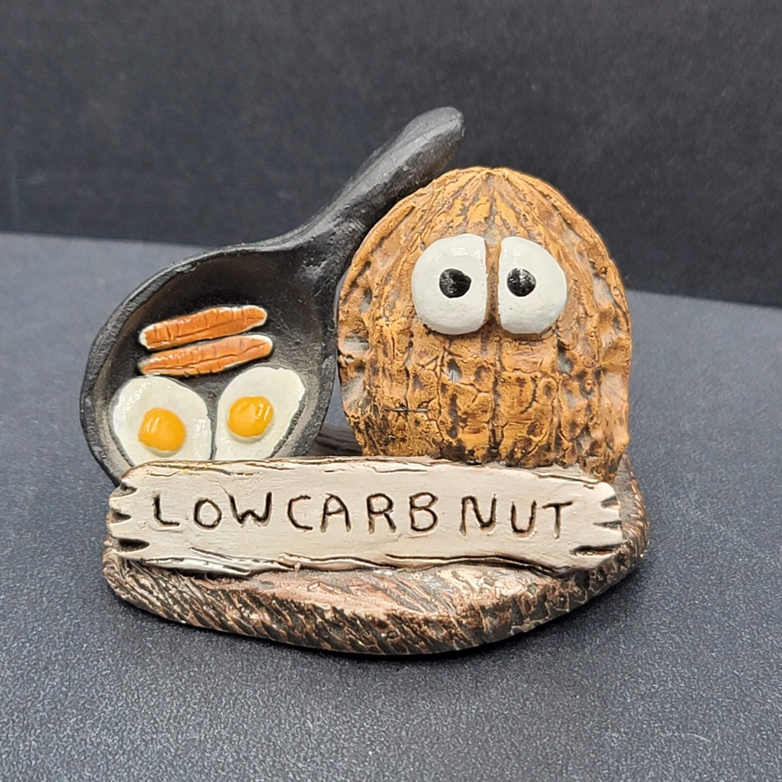 Shade Tree Creations Bill Vernon Low Carb Nut Figurine 2 in
