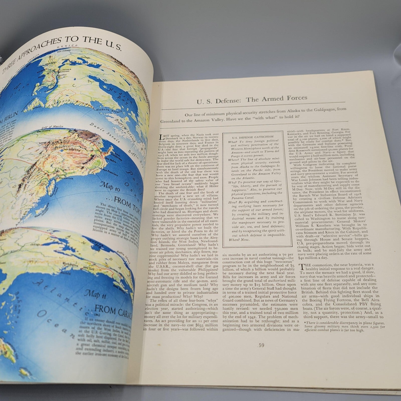 Fortune September 1940 The US and the World WWII