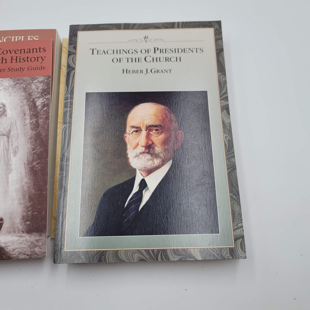 Vtg Latter-day Saint 7 Book Set Teachings Of Presidents Principles Our Heritage