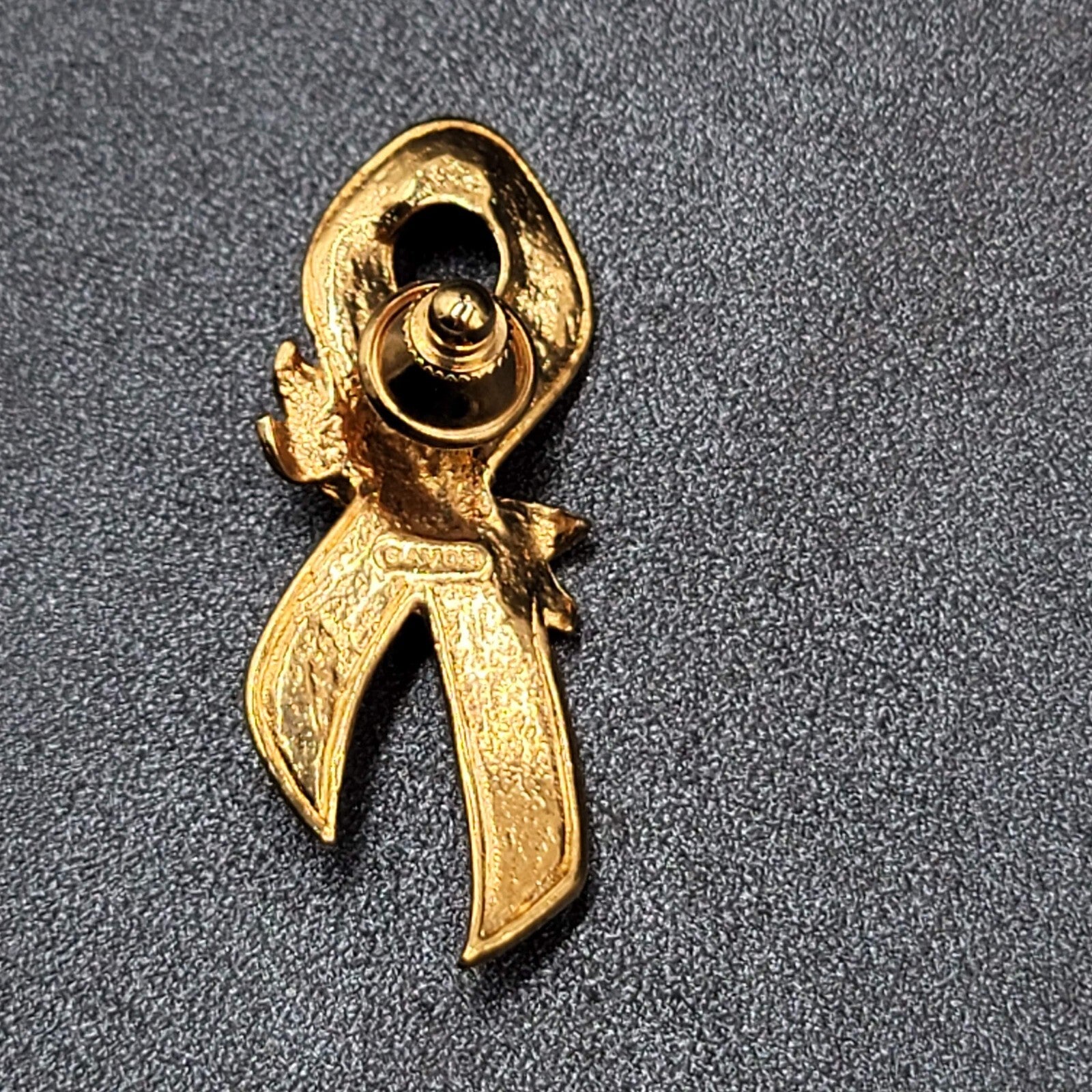 Avon Breast Cancer Awareness Lapel Pin Pink Ribbon Roses Brooch Pin 2" Free ship