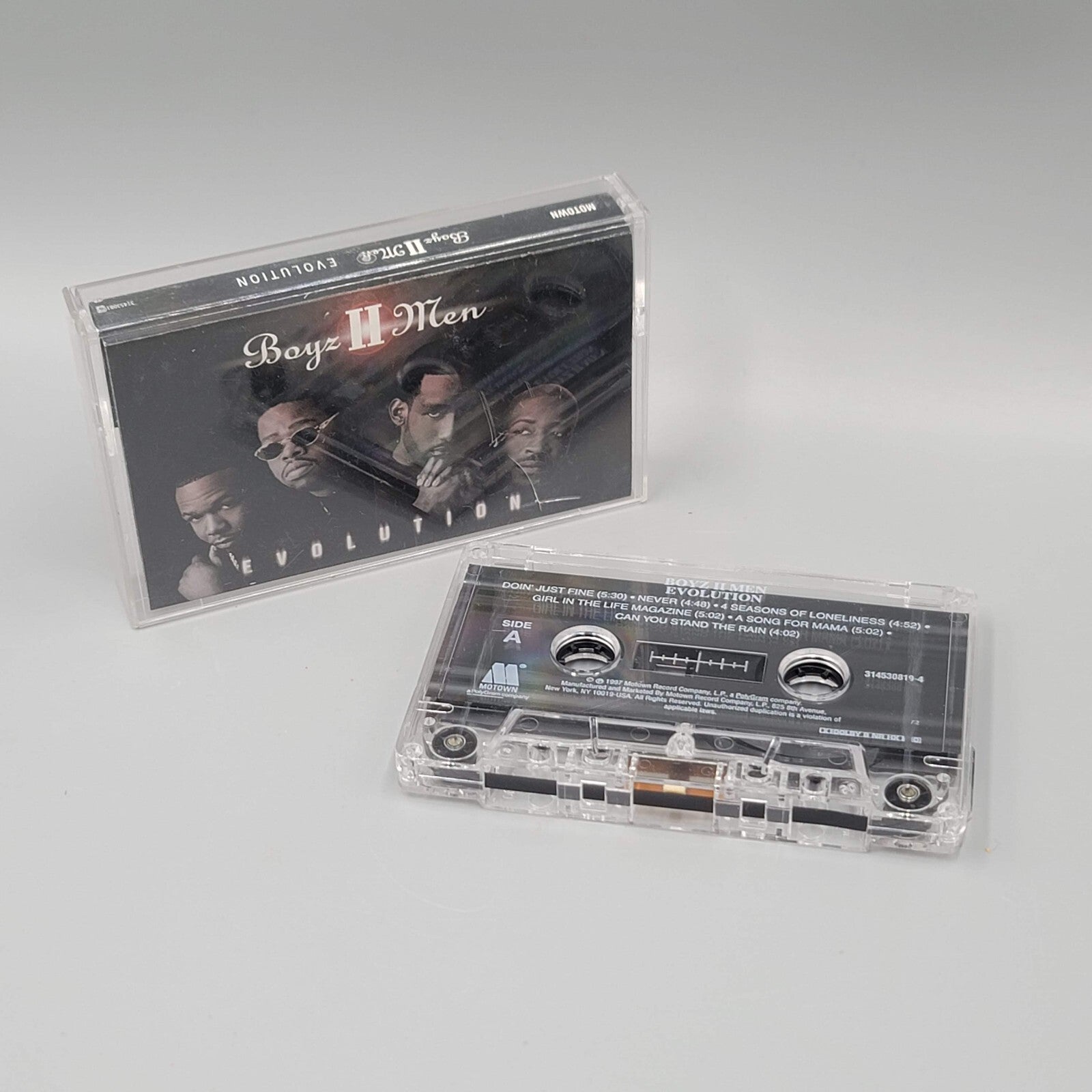 Evolution by Boyz II Men (Cassette, Sep-1997, Motown Records)
