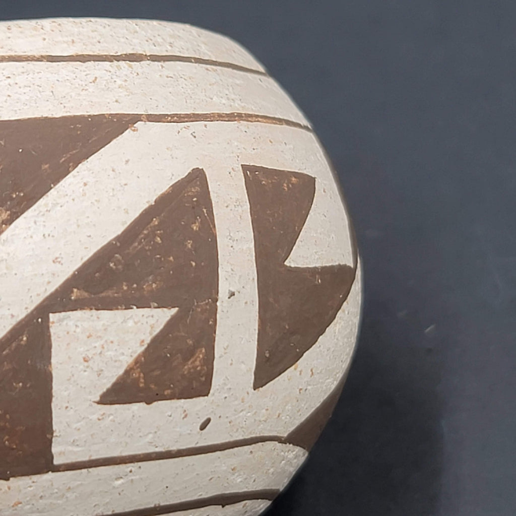 Vintage Pueblo Miniature Pottery Bowl New Mexico Native American 2.5 in