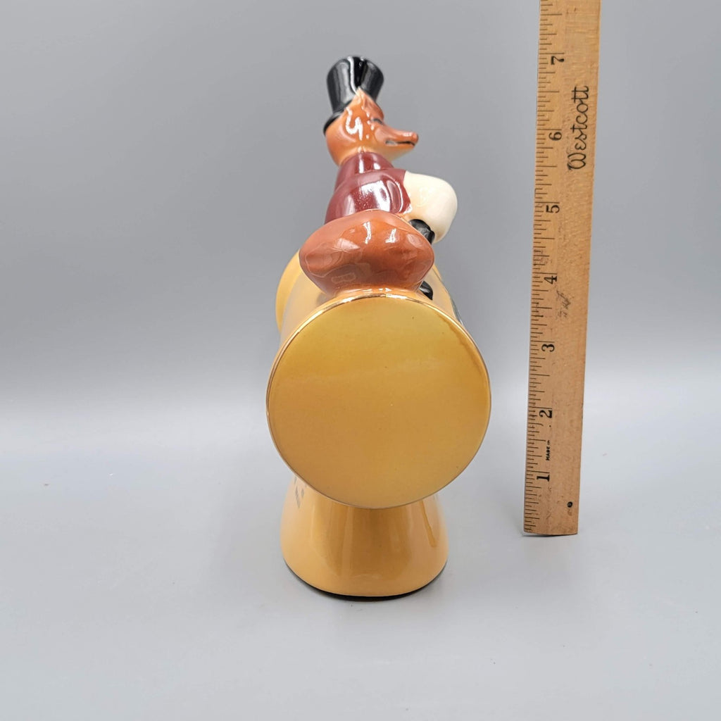 Vintage Jim Beam Regal China Slot Machine Fox Ceramic Bank Only