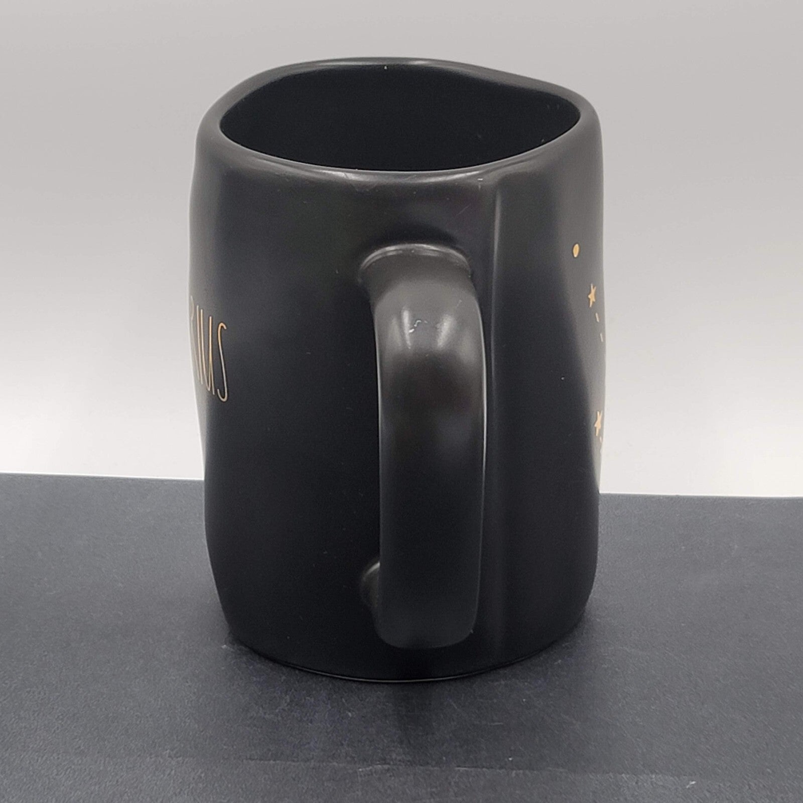 Rae Dunn Artisan Collection Sagittarius Astrology Coffee Mug Gold  Black
