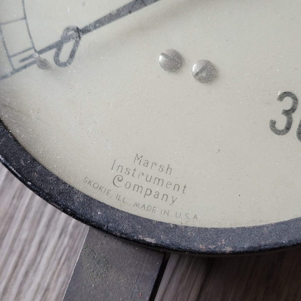 Vintage Marsh Instrument Company Gauge 14"