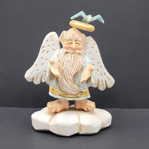 1994 David Frykman The Oldest Angel Bird on Halo Collector Figurine