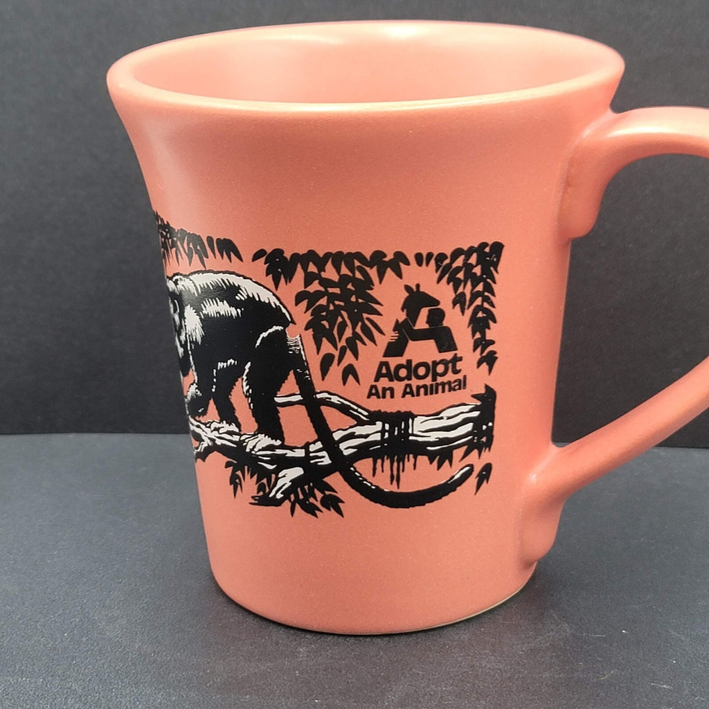 Denver Zoo Coffee Mug Pink Howler Monkey Adopt an Animal Colorado