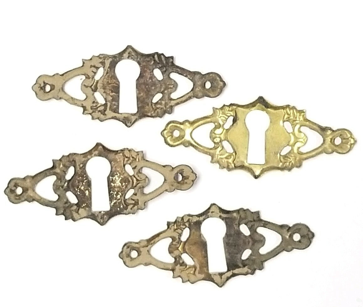 Antique Escutcheon Rosette Skeleton Key Hardware SINGLE ONLY