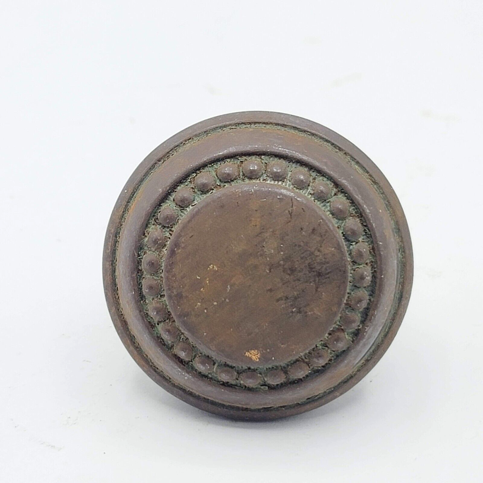 Single Vintage Steel Door Knob Reclaimed Salvage 2.25"  (101dk)