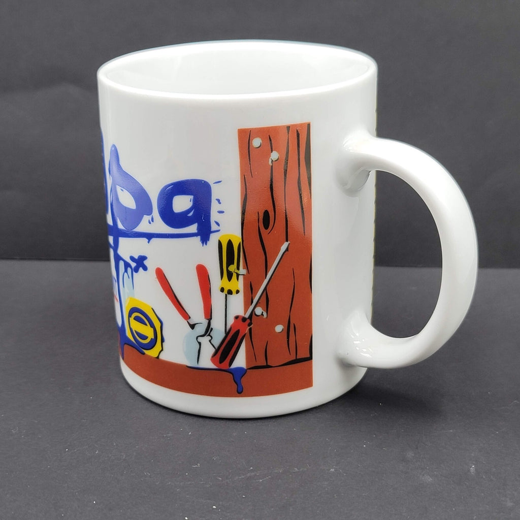 Grandpa Coffee Mug Tools Painting Gift Fathers Day