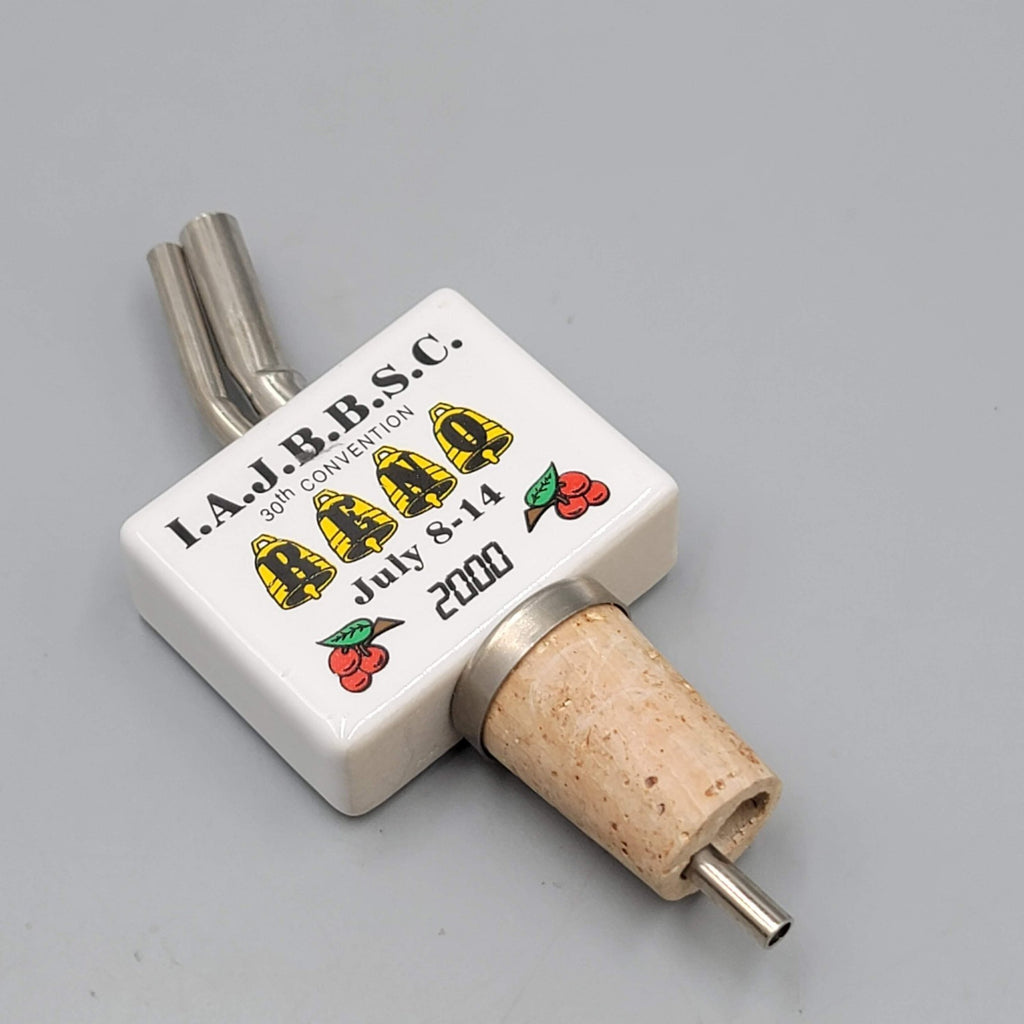 VTG Jim Beam Ceramic Cork Pourer Spout Reno Nevada 2000 30th Convention