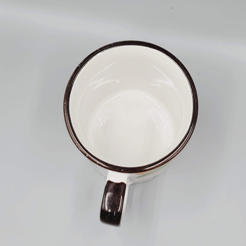 Vintage Scandinavian Tree Coffee Mug Ceramic Made in Japan