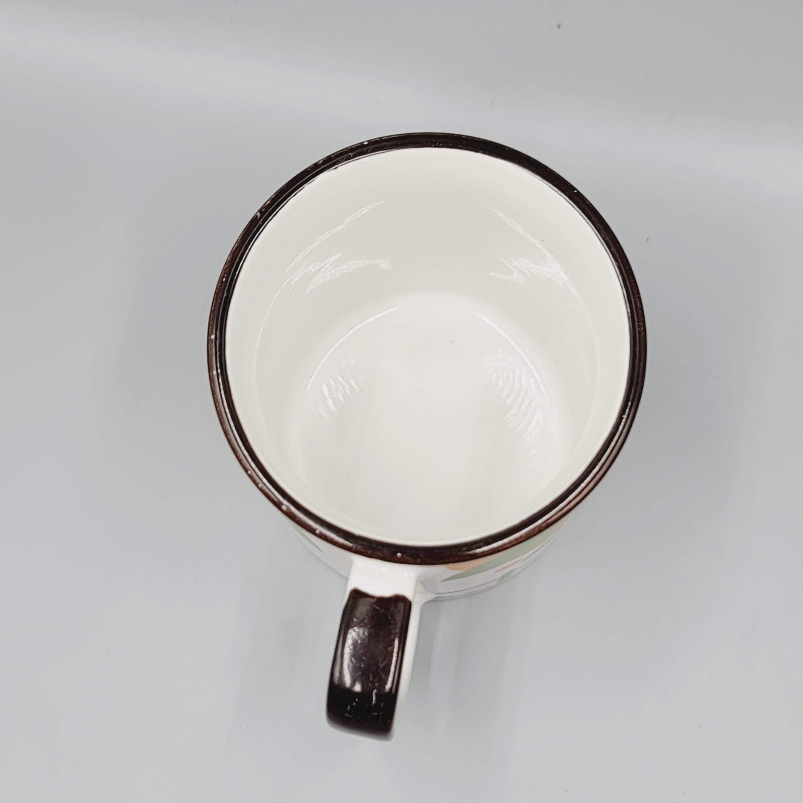 Vintage Scandinavian Tree Coffee Mug Ceramic Made in Japan