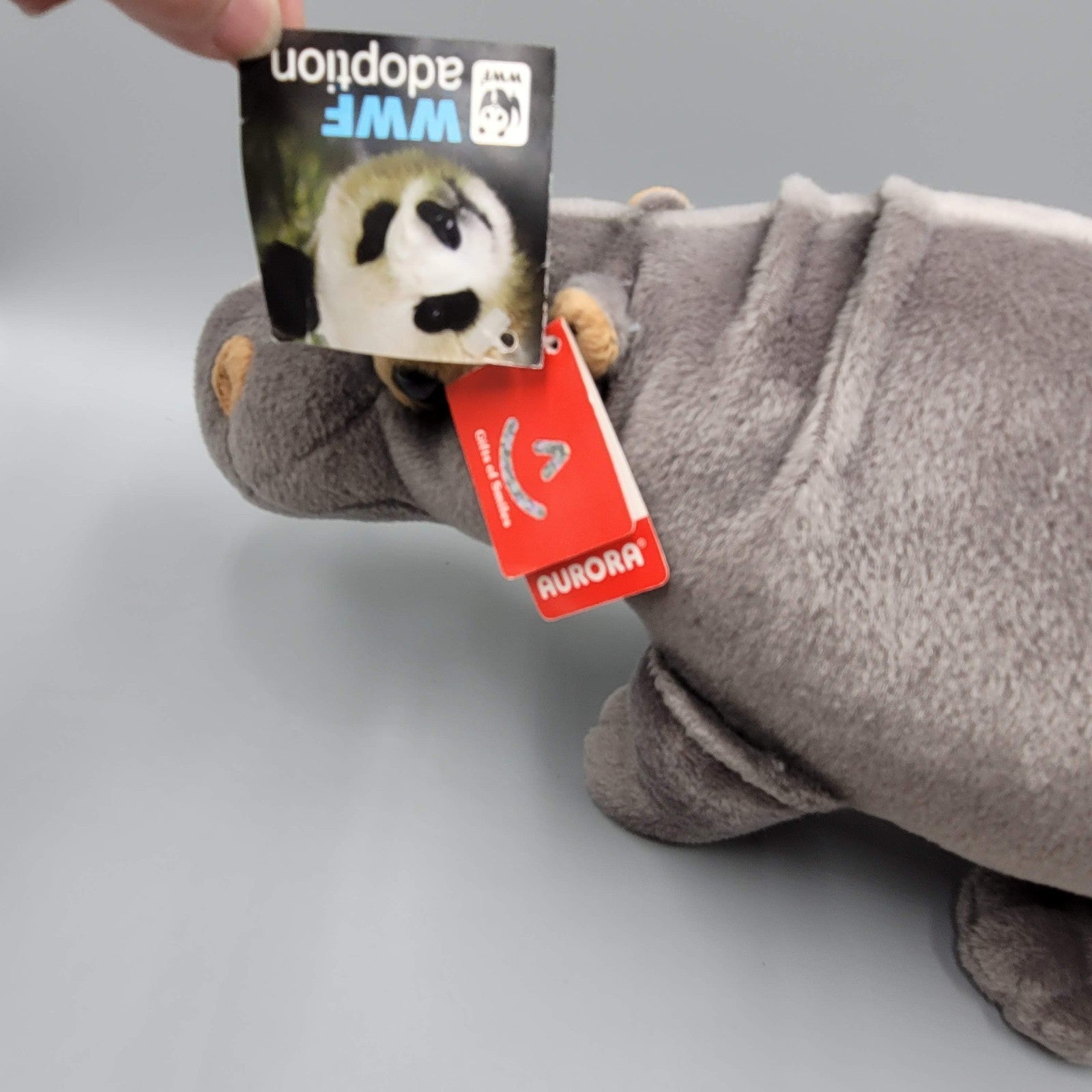 Aurora Hippopotamus 26289 Plush Stuffed Animal Toy NWT