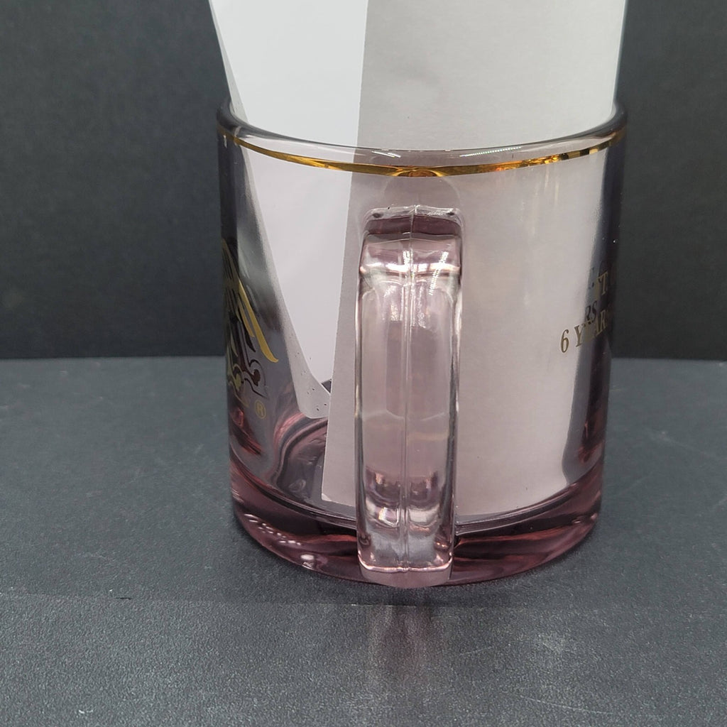 Anheuser Busch Ft Collins Brewery Purple Glass Mug 6 Years Aseptic Excellence