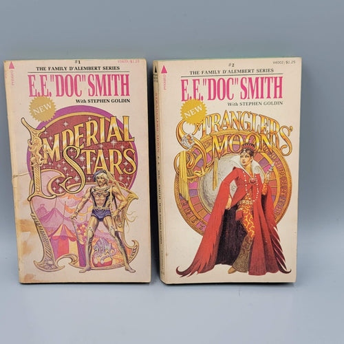 d'Alembert Series #1 and #2 E.E. Doc Smith Fantasy Science Fiction 2 PB Lot