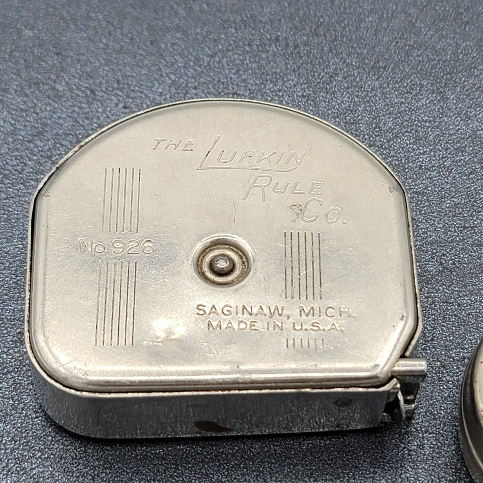 Lot of 2 Vintage Lufkin Rule Co No 926 Tape Measure LITTLE PAL 3'