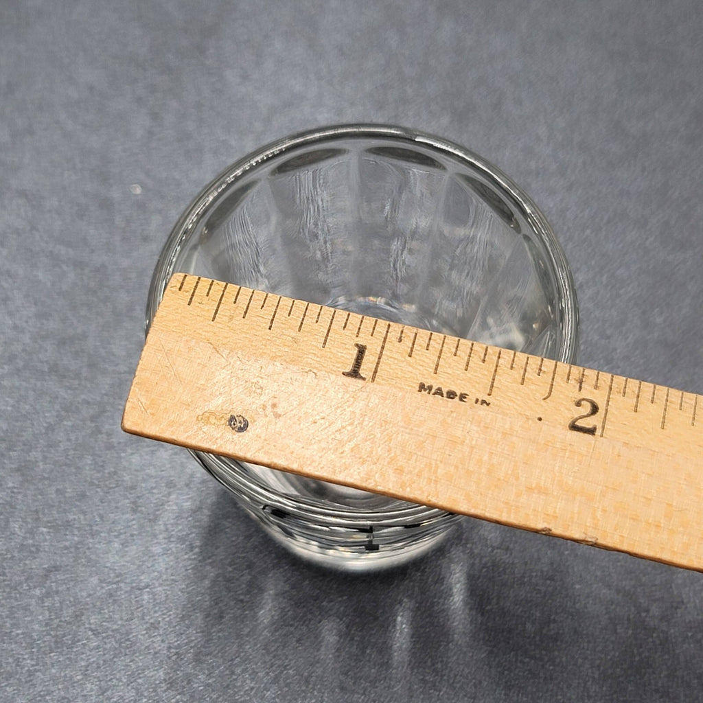 Vintage Zima Clear Malt Glass Shot Glass 2.25" Rare!