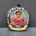 Zulu Social Pleasure Club 1916 Witchdoctor New Orleans Wall Plaque 4.25"