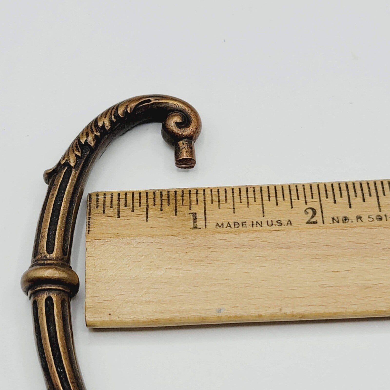 Vintage Copper Bail Pull Handle Replacement 2.5"