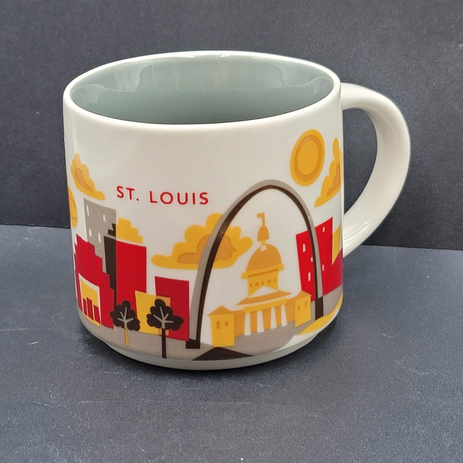 Starbucks Coffee Mug You Are Here St Louis Missouri Coffee Tea Cup YAH