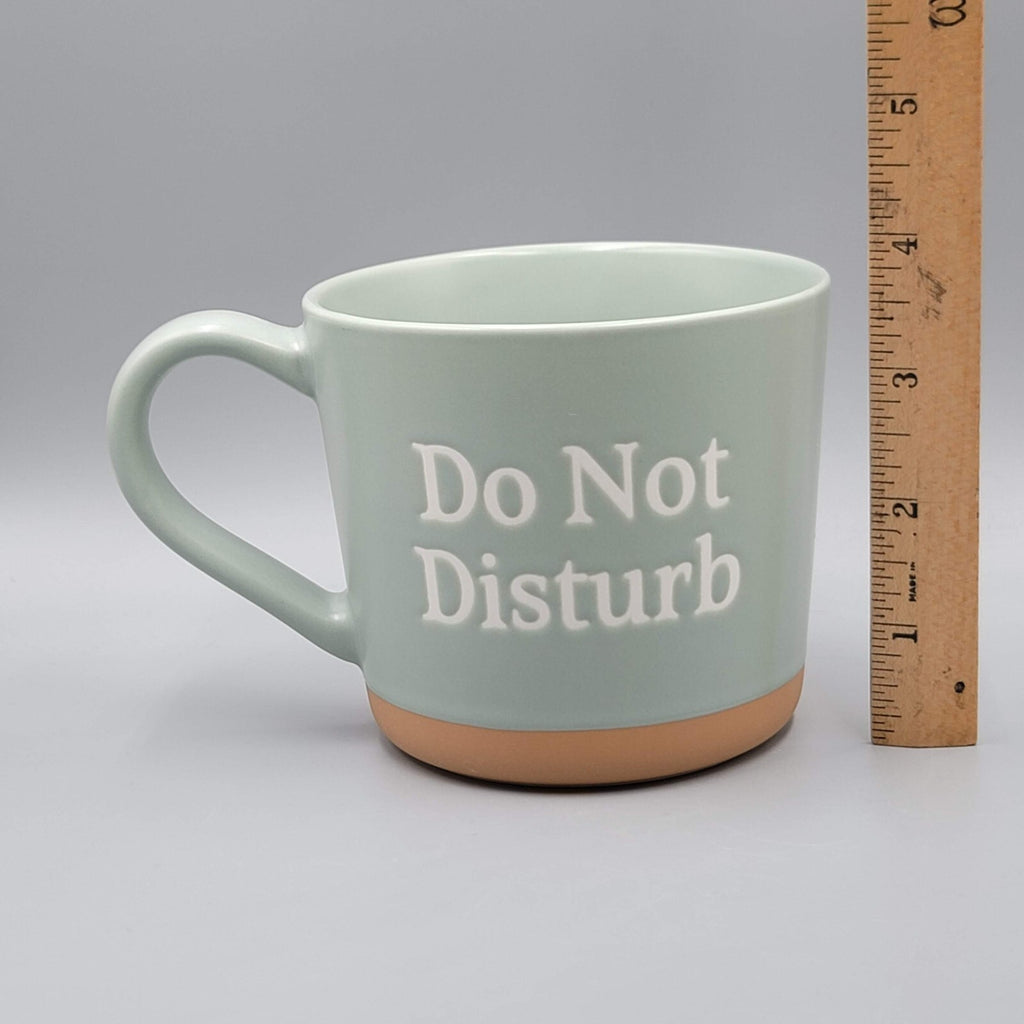 Do Not Disturb Coffee Mug Threshold Sage Green Large