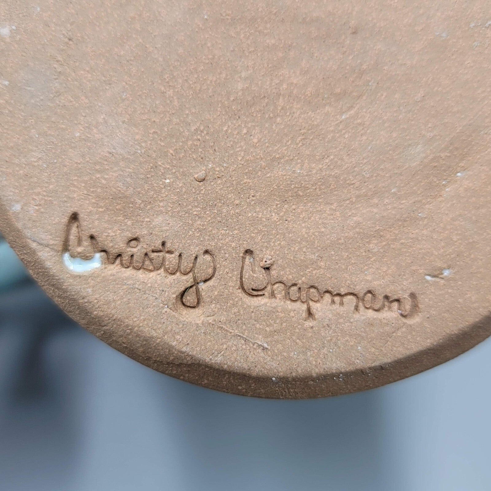 Hope Coffee Mug Blue Pottery Vessels of Hope House for Women Christy Chapman