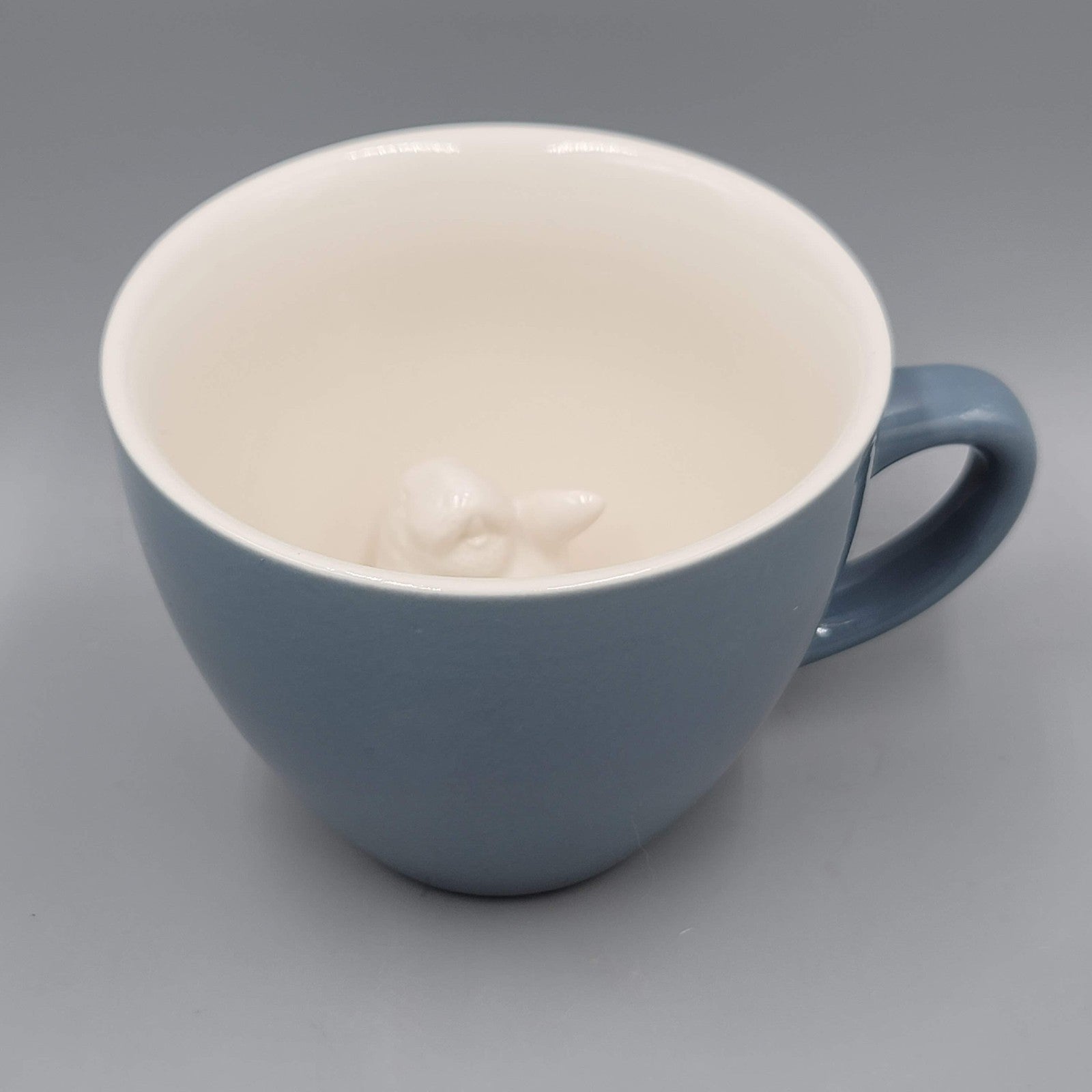 Creature Cups Featuring Walrus Ceramic Coffee Mug Cup Blue/Gray