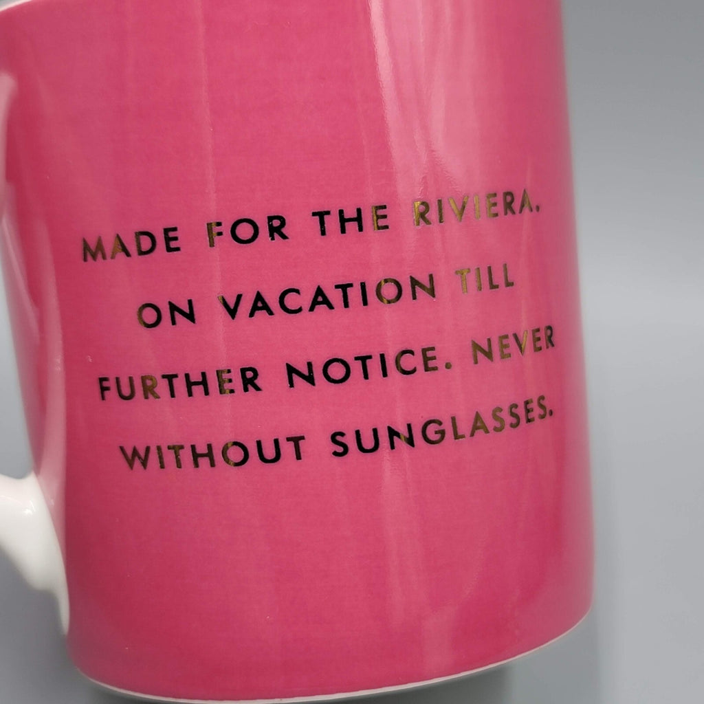 Kate Spade New York Lenox Glamorous Things We Love Coffee Mug Pink