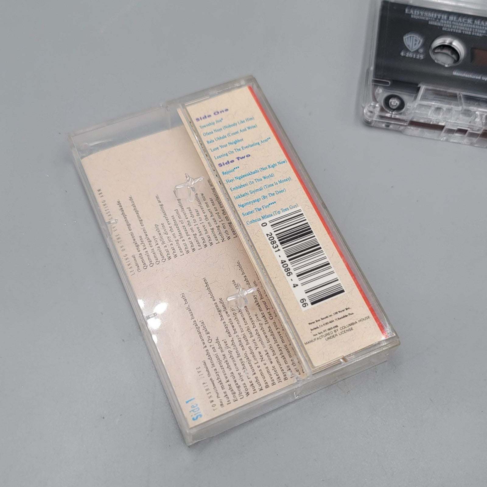Two Worlds One Heart by Ladysmith Black Mambazo Cassette 1990 Warner