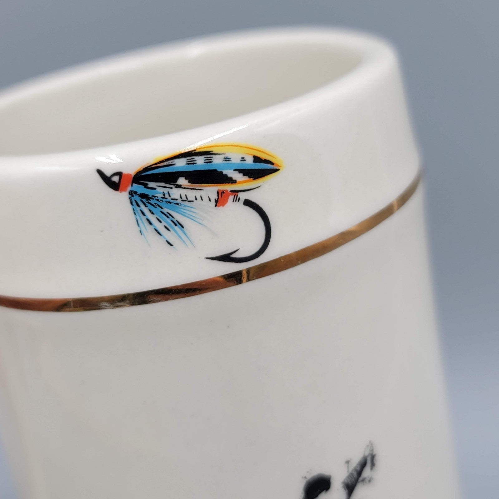 Fish Coffee Mug Rappahannock Mud Works Warrenton Fishing Beer Mug